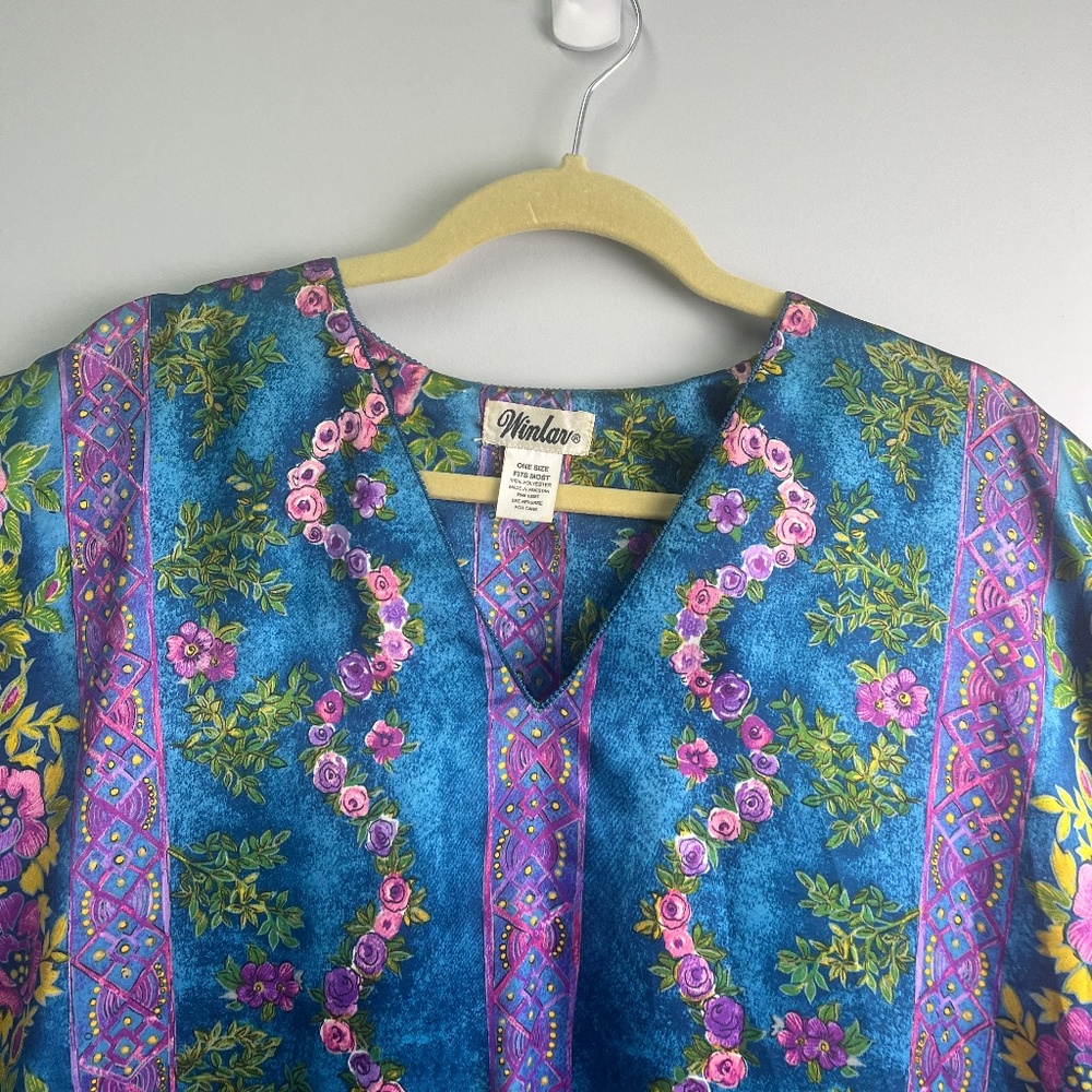 Winlar Vintage Caftan One Size Colorful - Picture 14 of 14